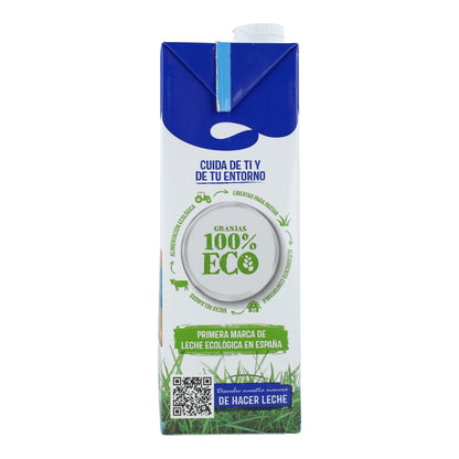 Pack 6 uds Leche Entera ecológica Puleva, 1 L