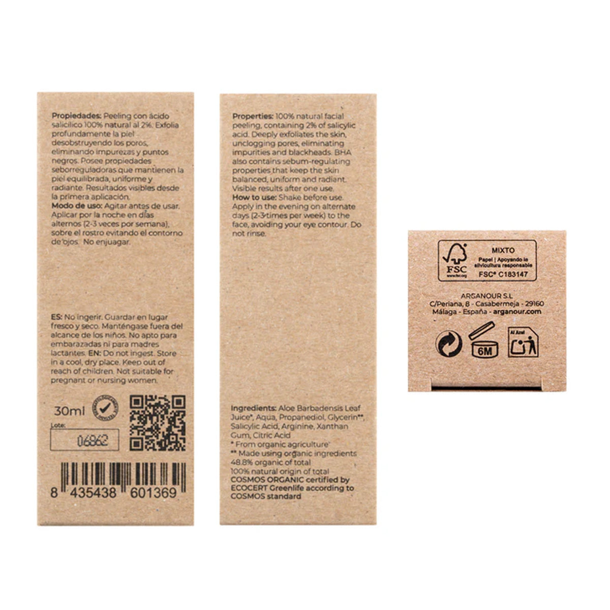 Siero esfoliante BHA per pelli grasse 30 ml
