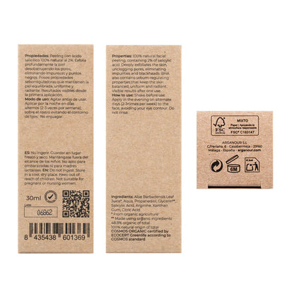 Siero esfoliante BHA per pelli grasse 30 ml