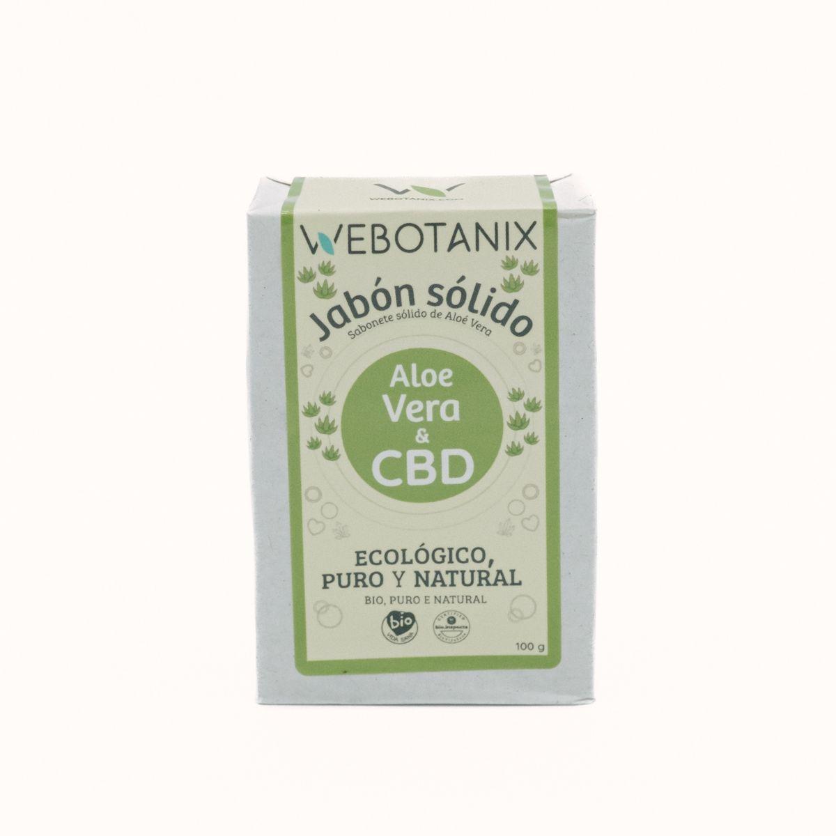 WeBotanix Jabón sólido CBD Bio 100 g