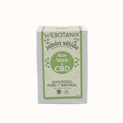 WeBotanix Jabón sólido CBD Bio 100 g