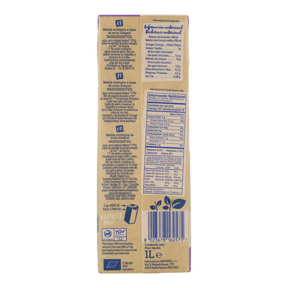 Confezione da 6 bevande biologiche di riso integrale Isola Bio 1 L