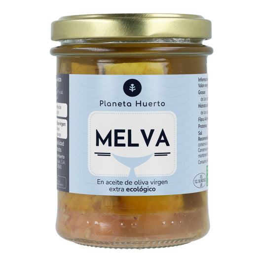Melva en aceite de oliva virgen extra ECO Planeta Huerto 190 g