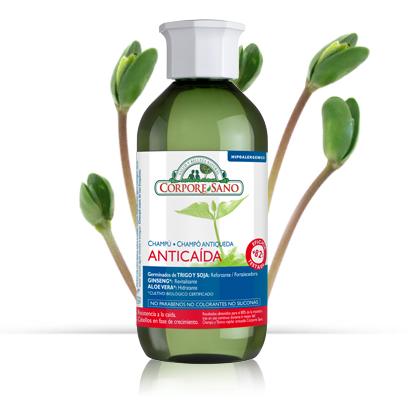 Shampoo anticaduta con ginseng e aloe vera Corpore Sano 300 ml