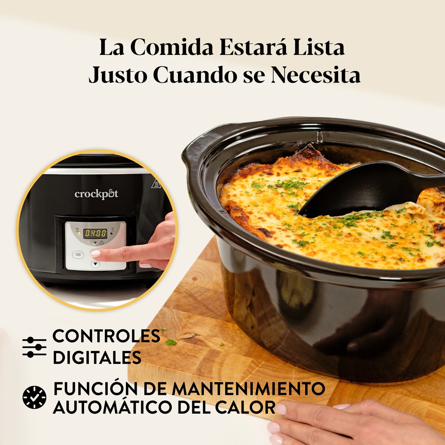 Pentola a cottura lenta Crockpot 3,5 L CSC113X