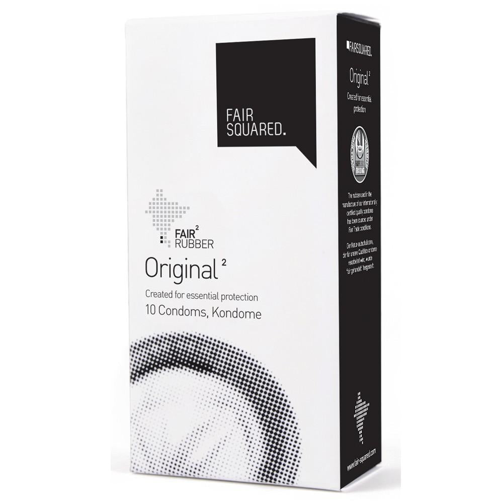 Préservatifs Fair Original Fair Squared, 10 unités