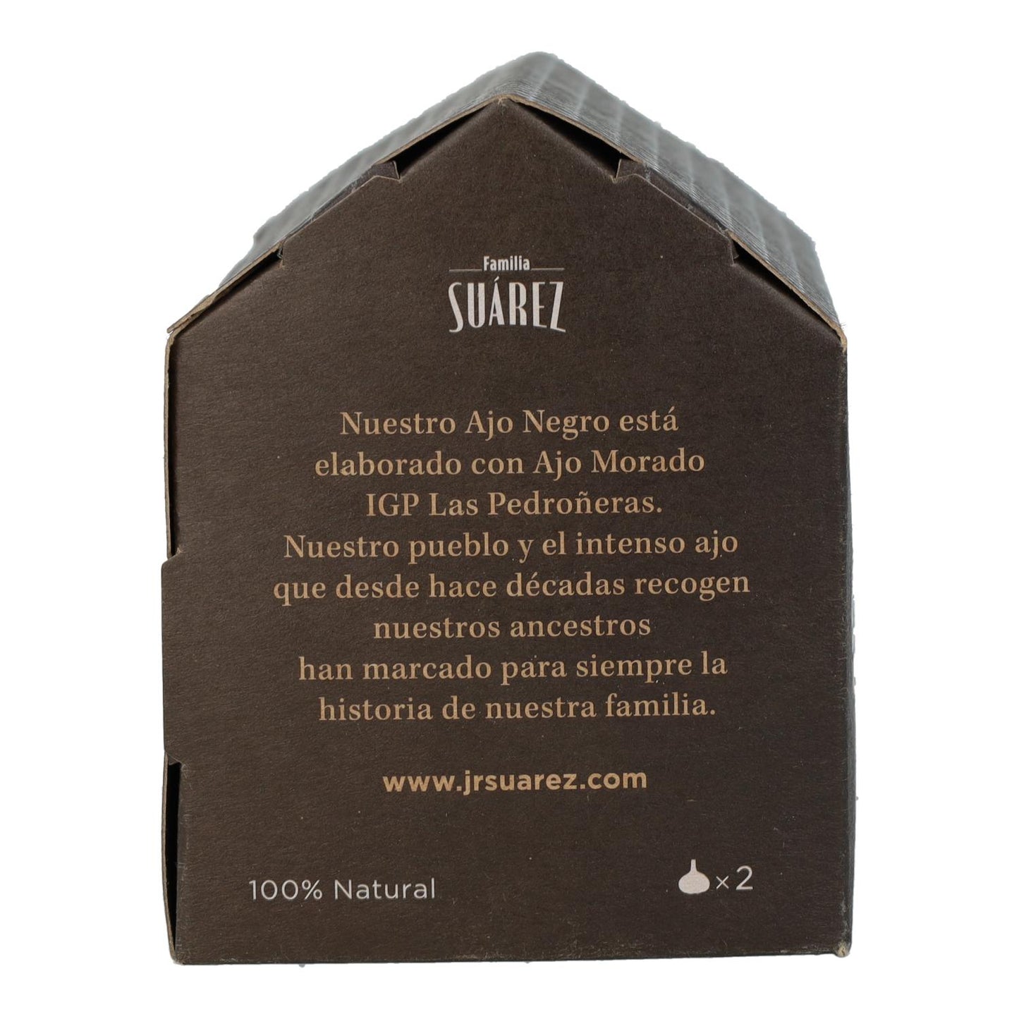 Svart vitlök IGP från Las Pedroñeras (2 huvuden)