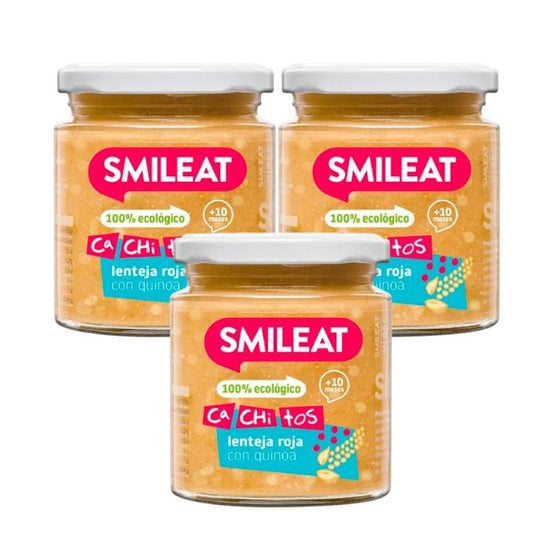 3-pack ekologiska linser med quinoa CA CHI TOS Smileat 230 g