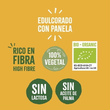 Biscotti integrali d'avena con miglio, nocciole e cocco Bio NaturGreen 140 g