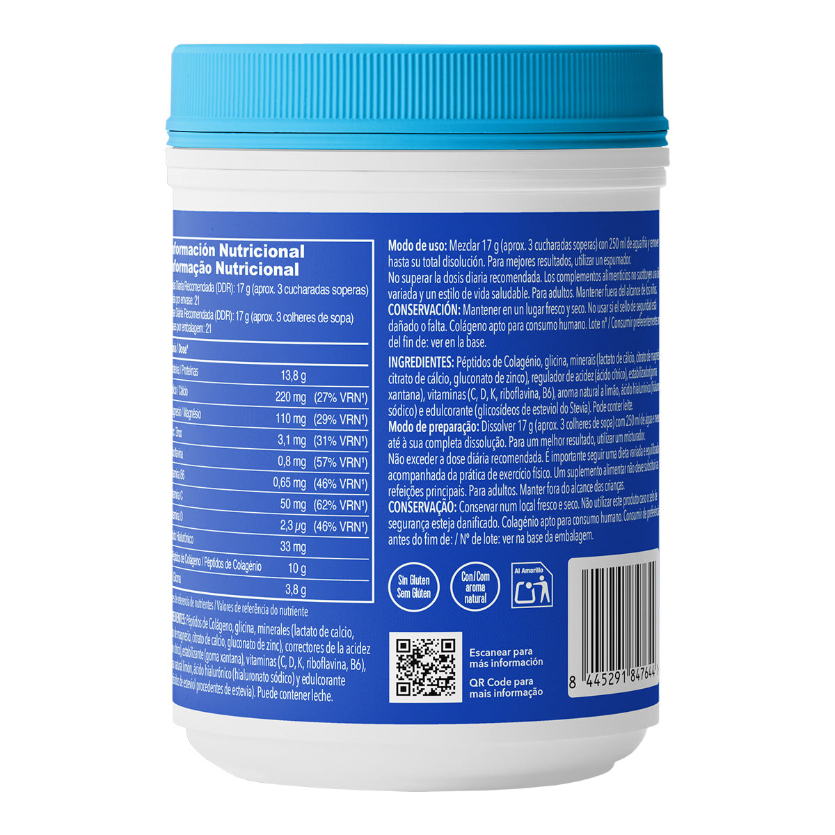 Complexe actif Collagène Citron Vital Proteins 357 g