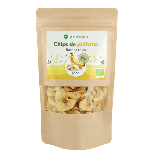 Banana Chips ECO Planeta Huerto 800 g