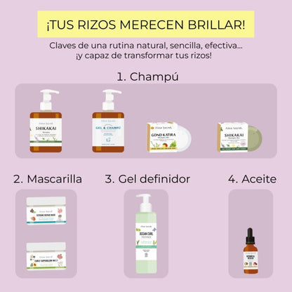 Żel do definiowania loków Ocean Curl, Alma Secret, 250 ml