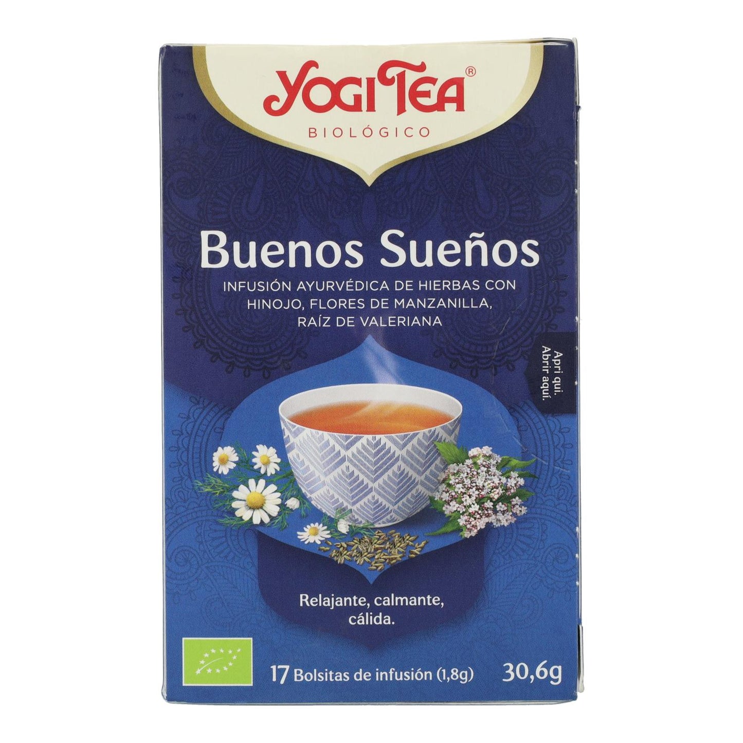 Tè biologico Buoni sogni Yogi Tea 17 bustine