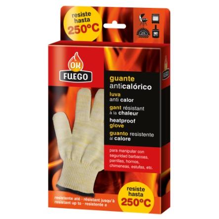 Hittebestendige handschoenen Okfuego – thermische bescherming tot 350 °C voor open haarden, barbecues en kachels