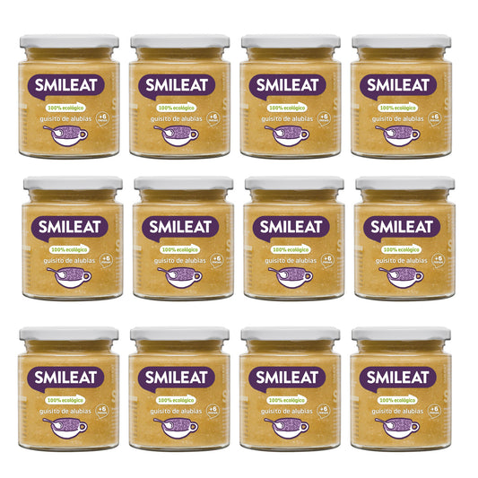 12-pack Smileat ekologiska bönor, 230 g