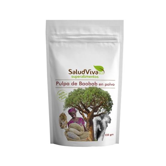 Poudre de pulpe de baobab ECO 125 g, Salud Viva