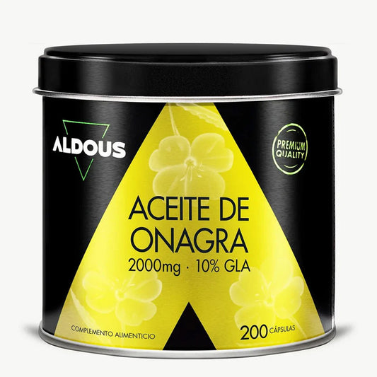 Huile d'onagre Perlas 2000 mg Aldous Bio 200 gélules molles