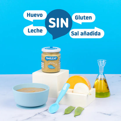 Pack 3x Pot BIO légumes et merlu +6 mois Smileat 230 g