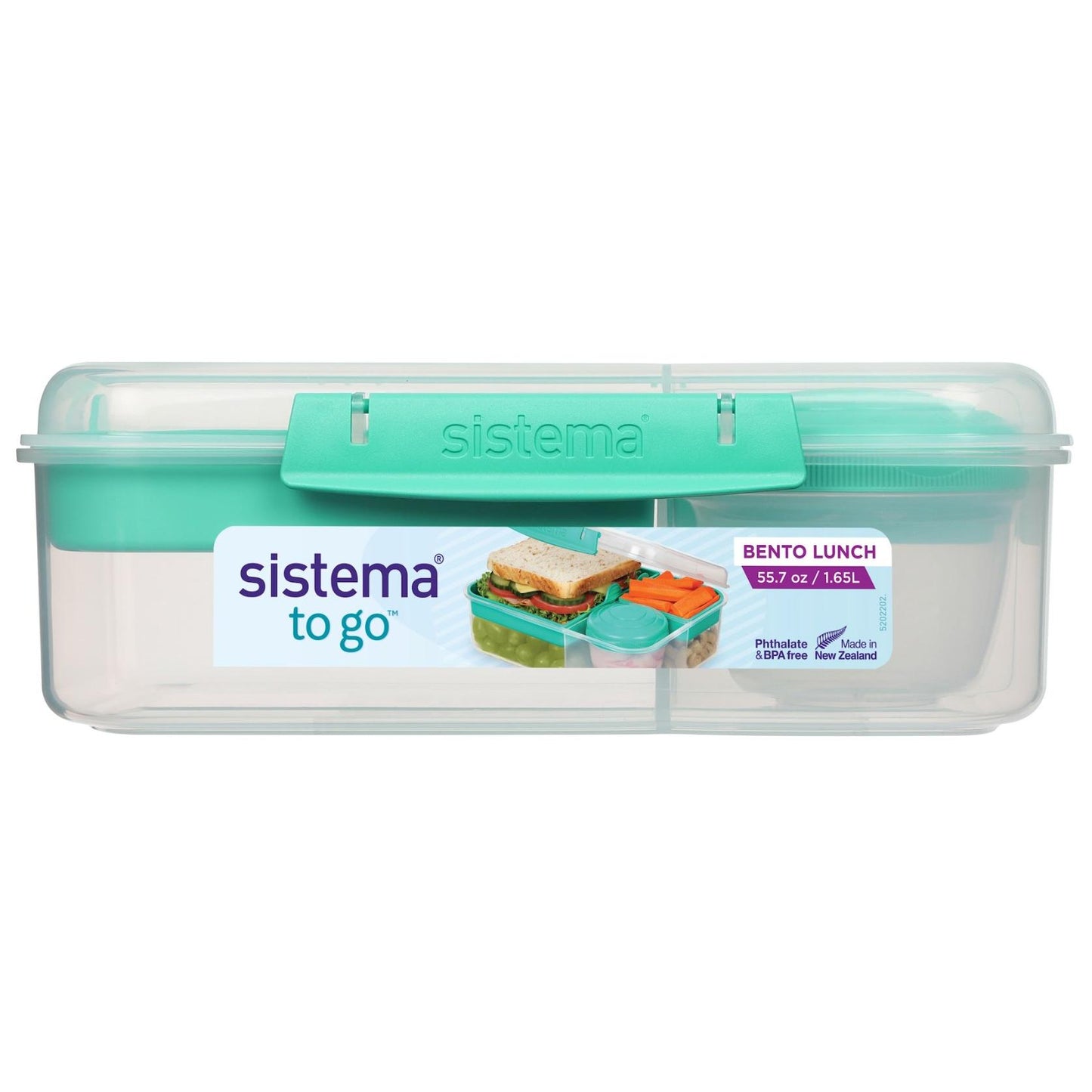 Luchtdichte bak Bento To Go-systeem 1,65 l