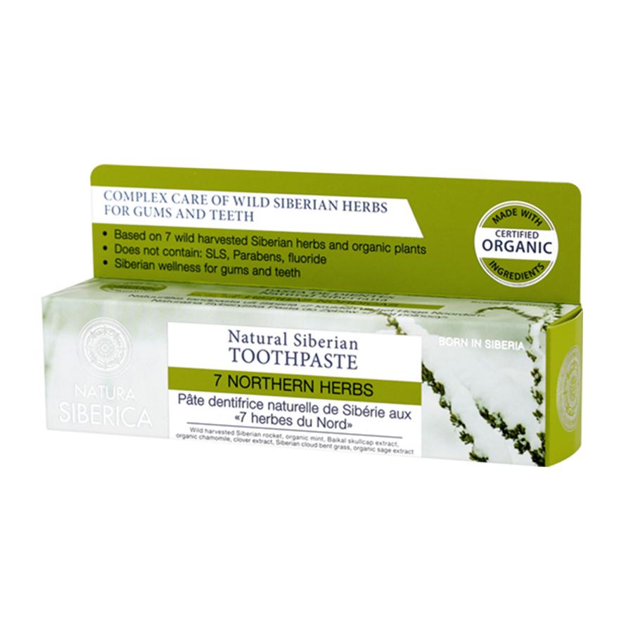 Siberian Natural Toothpaste, 7 Nordic Herbs Natura Siberica 100 g
