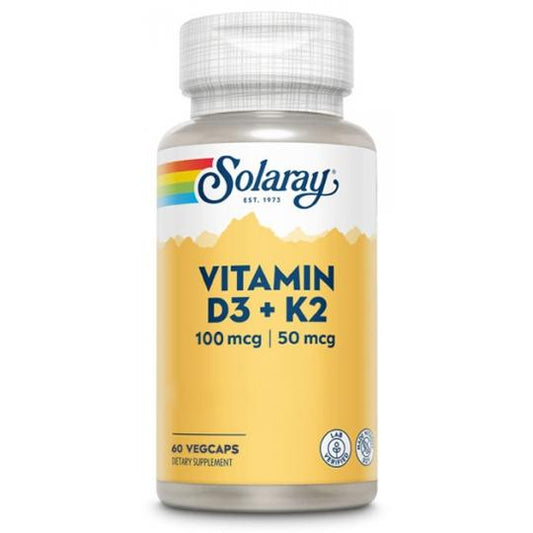 Vitamin D3-K2 Solaray 60 kapslar