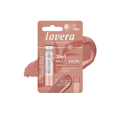 Balsamo multiuso Blister 03 Sundown Gold Lavera LAVERA, 4,9 g