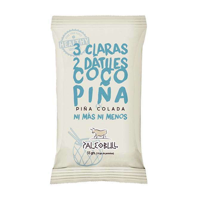 Barre énergétique piña colada à la noix de coco Paleobull 55 g