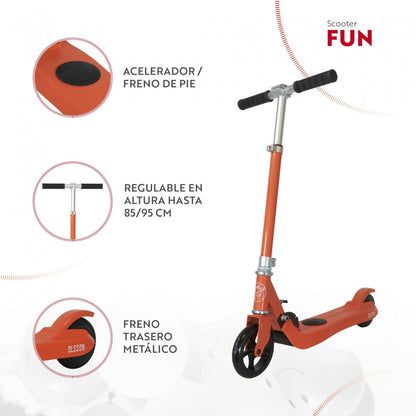 Trottinette électrique Olsson Fun rouge