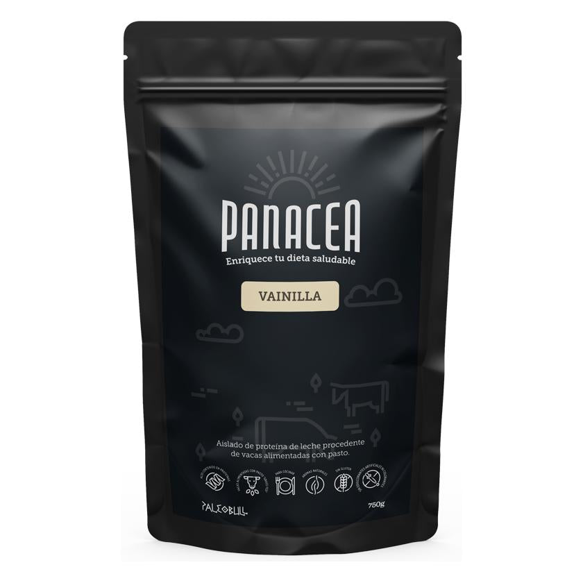 Paleobull Panacea Wei-eiwitisolaat met vanillesmaak 350 g