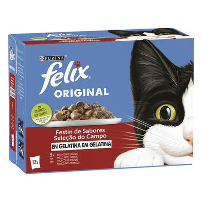 FELIX Original Feast of Flavours in Jelly 12 x 85 g