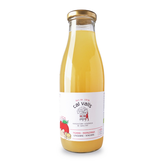 Jus de pomme au gingembre BIO 750 ml Cal Valls