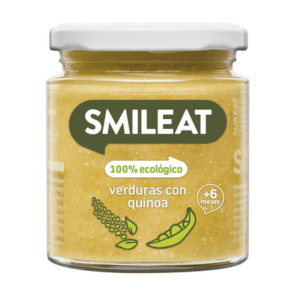 Pack Mix Petits pots BIO Smileat 4 unités de 230 g