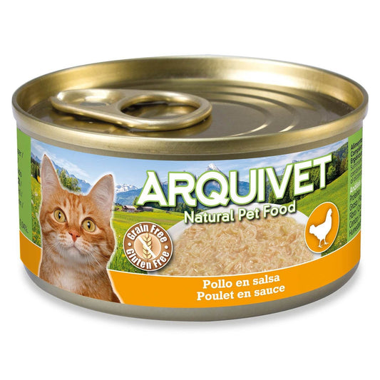 Poulet en sauce Arquivet 80 g Nourriture humide pour chats