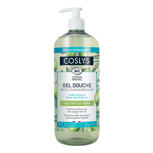 Gel douche protecteur à l'huile d'olive Coslys 1 L