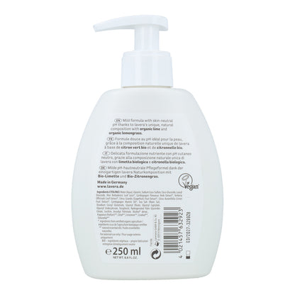 Ricarica sapone mani al lime fresco Lavera  250 ml