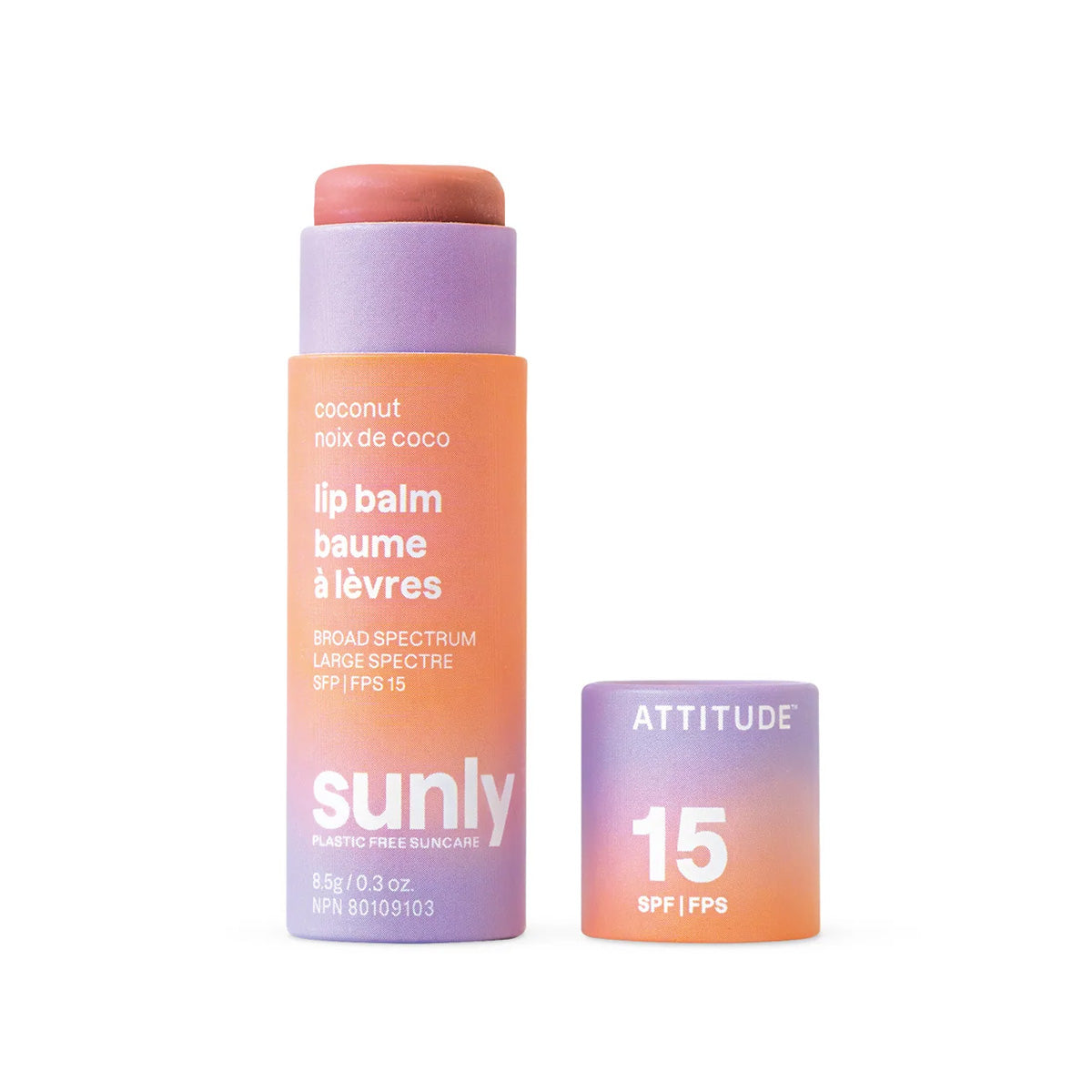 Sunly Baume à lèvres coco 15 SPF