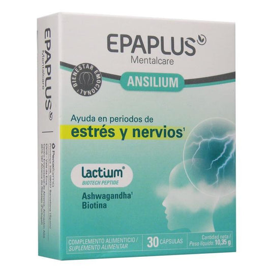 EPAPLUS MENTALCARE LACTIUM ANSILIUM 30C epaplus 30 comprimés