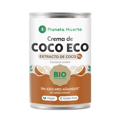 Koncentrerad kokosnötkräm ECO Planeta Huerto 400 ml