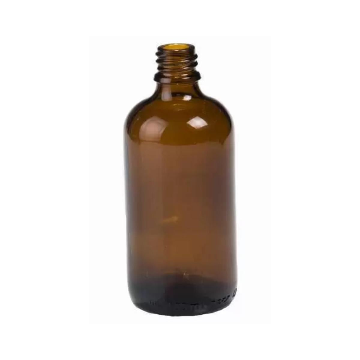 Amberkleurige glazen fles, Camassia 50 ml