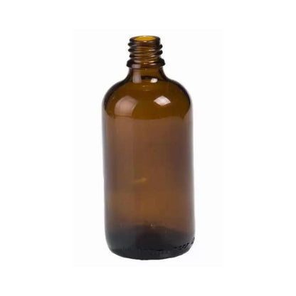 Amberkleurige glazen fles, Camassia 50 ml