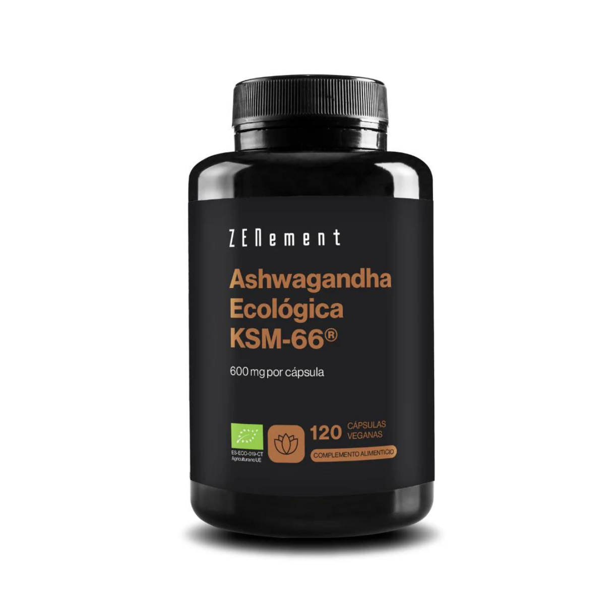Ashwagandha ECO KSM-66 vegan Zenement 120 comprimés