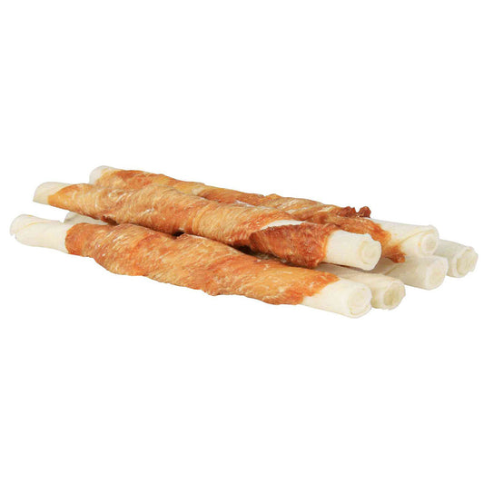 6 rolletjes met kip Denta Fun Trixie, 12 cm, 70 g