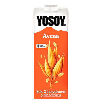 Pack of 6 YOSOY Gluten-Free Oat Drinks 1L