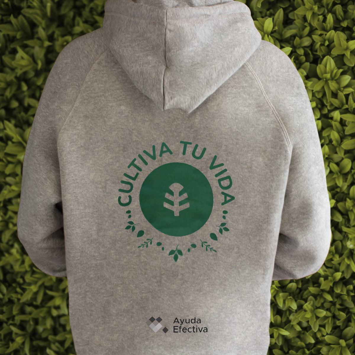 Felpa solidale Eco, Planeta Huerto, taglia M