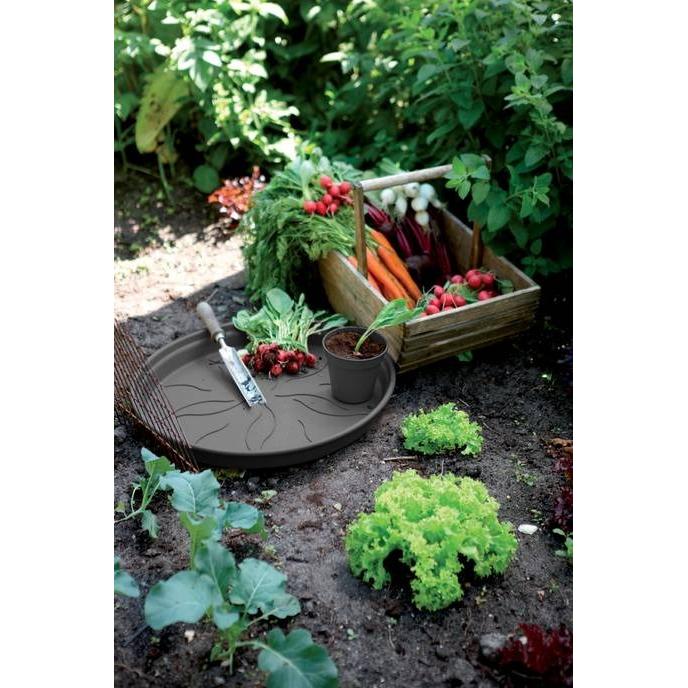 Doniczka Green Basics Elho Antracita 22 cm