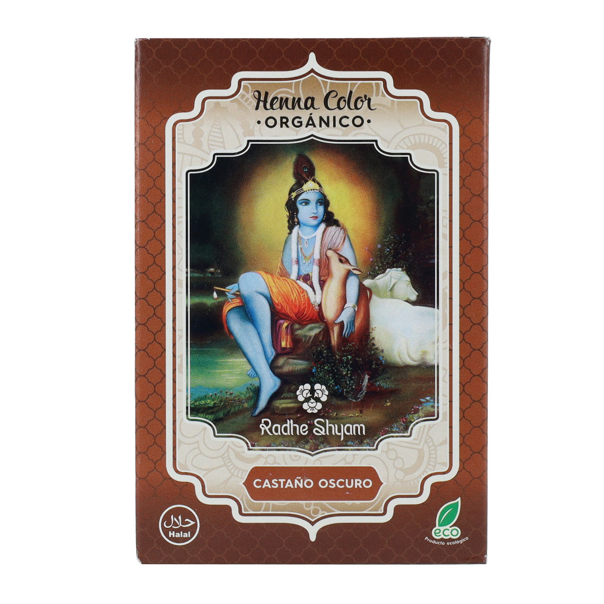 Henné in polvere castano scuro 100 g