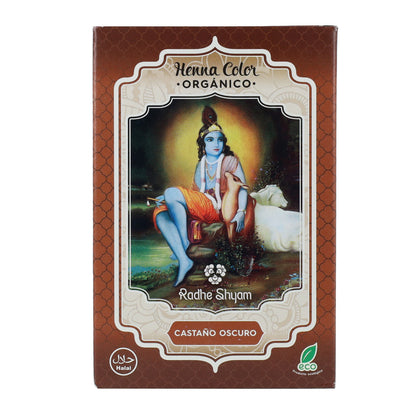 Henné in polvere castano scuro 100 g