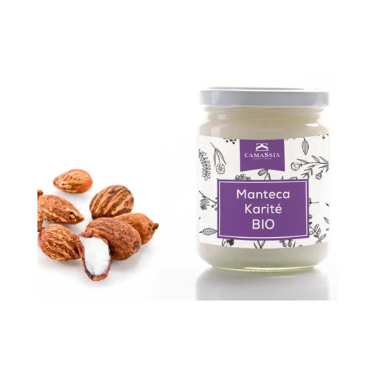 Burro di karité biologico raffinato Camassia, 100 g