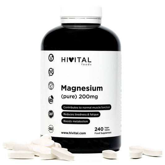 Magnez 200 mg cytrynianu magnezu Hivital 240 tabletek