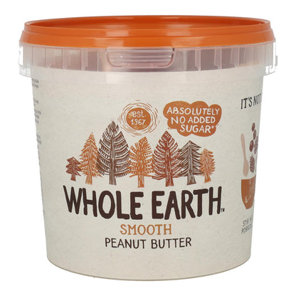 Zachte pindakaas Whole Earth 1 kg